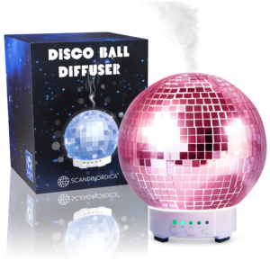 Disco Ball Diffuser Rotating Pink